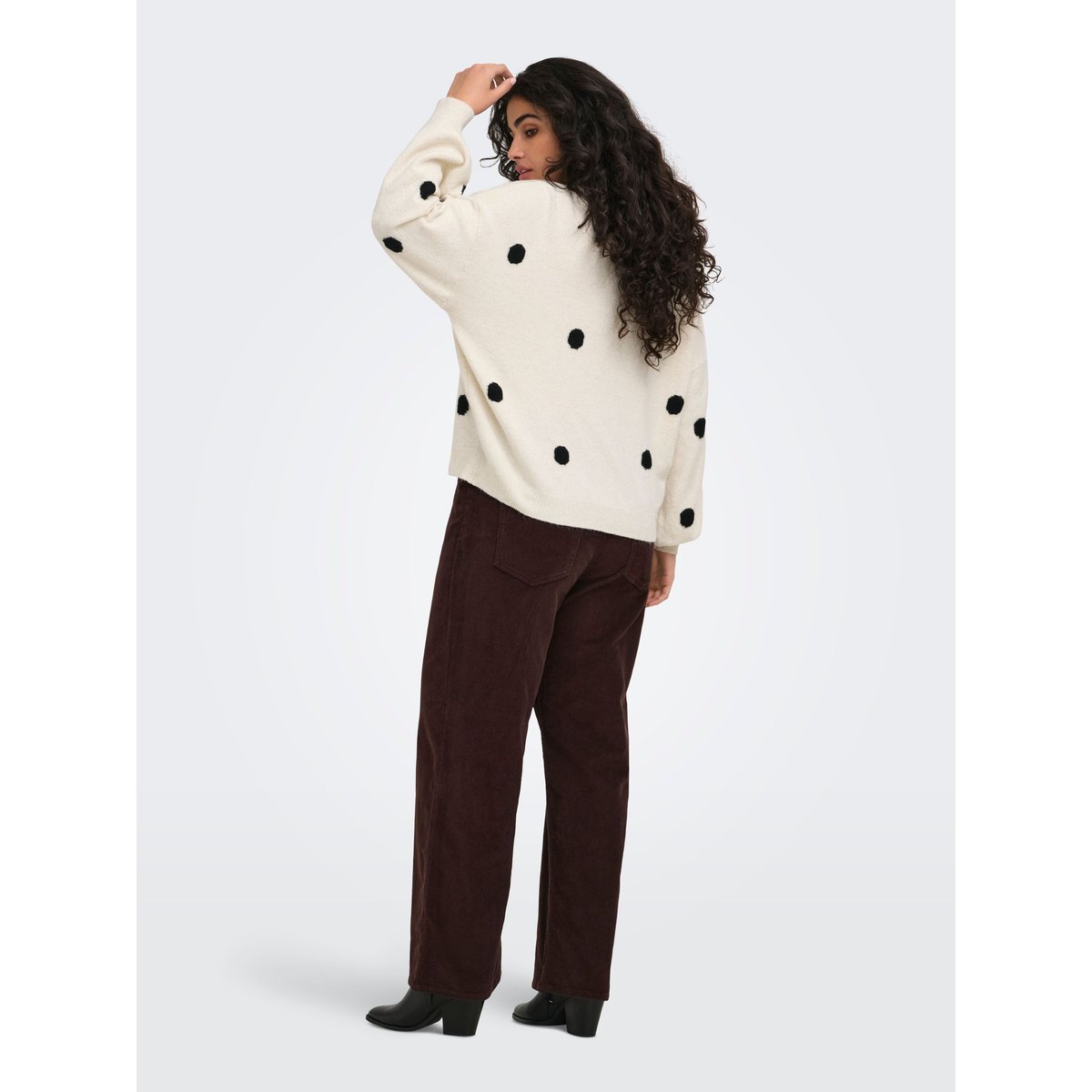 Pull En Maille birch, ONLY CARMAKOMA