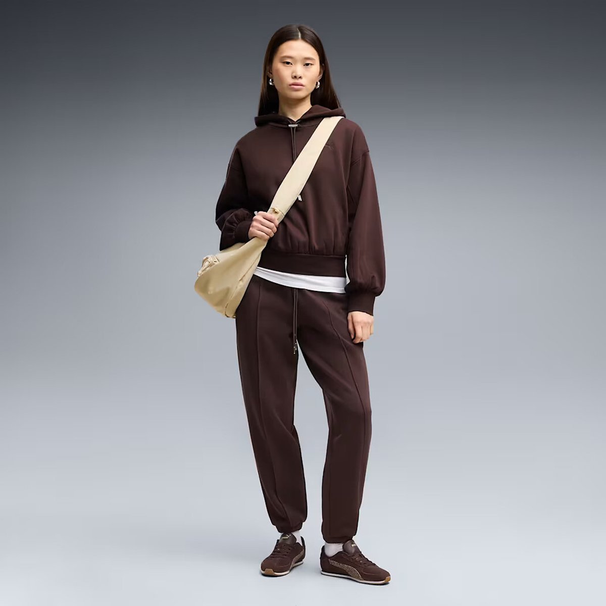 Pantalon de survêtement HER marron chocolat, PUMA