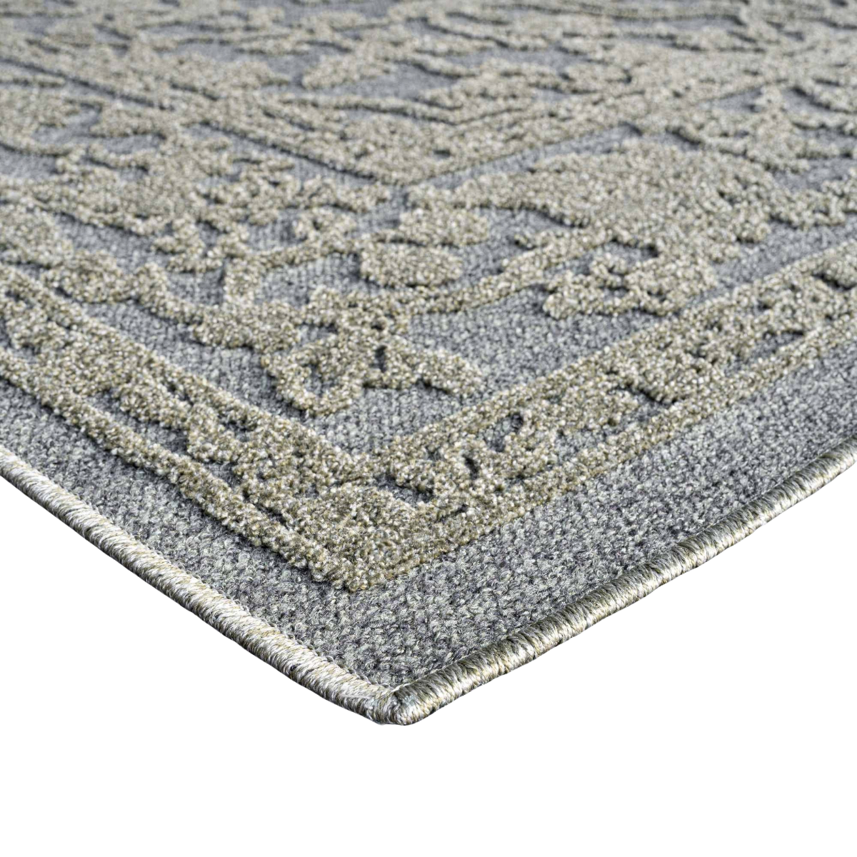 Tapis vintage oriental à relief  ALMA HERITAGE vert, THE DECO FACTORY
