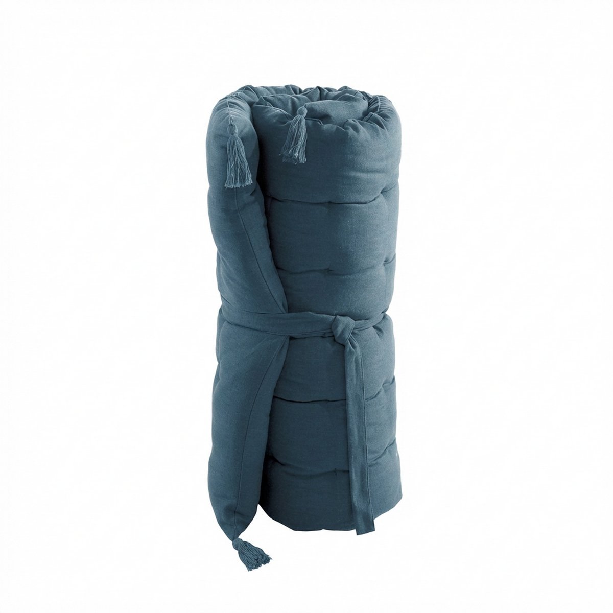 Matelas de sol 60x120 cm Coton Dahlia Bleu Jean bleu jean, EDEN