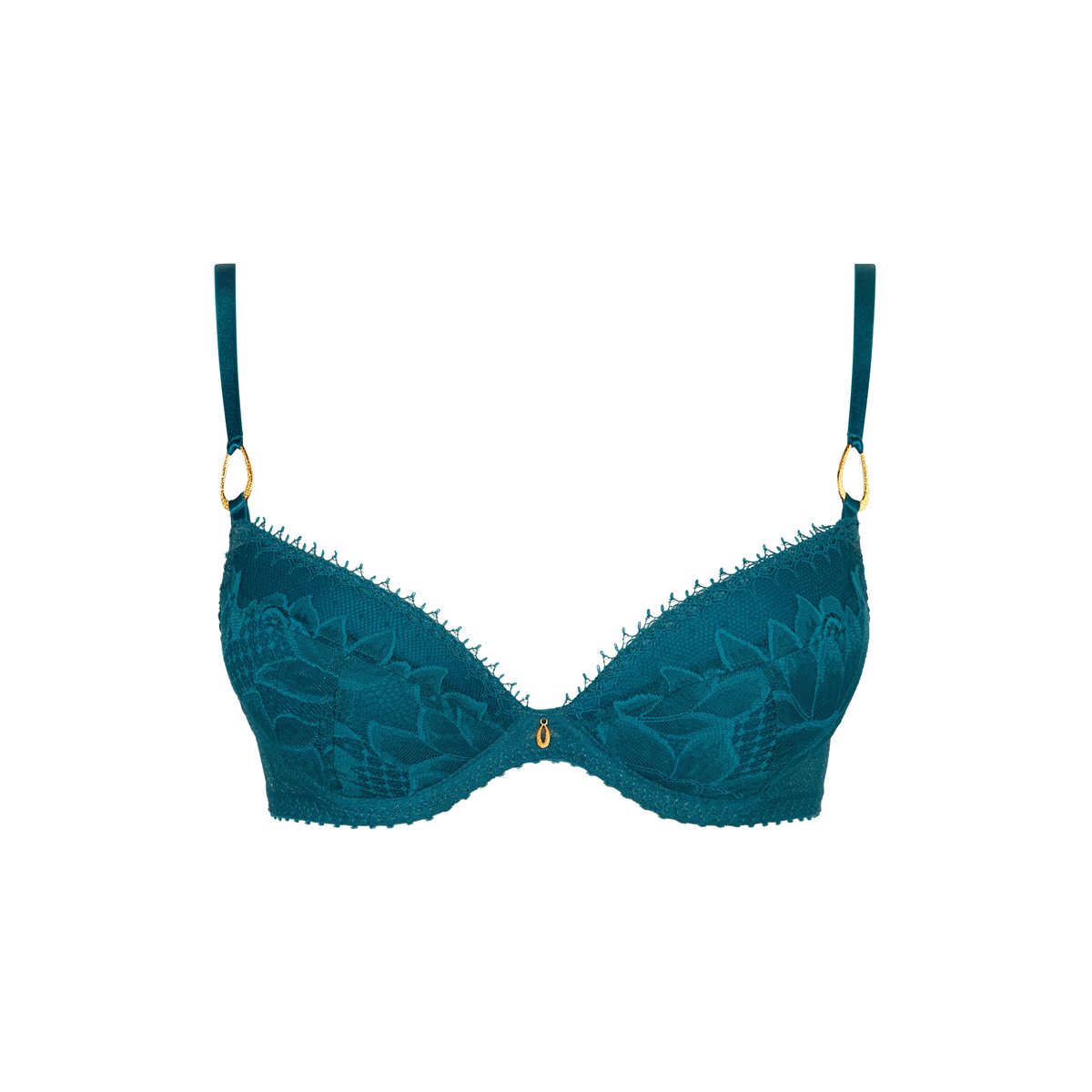 Soutien-gorge Push up Flawless Love bleu, AUBADE