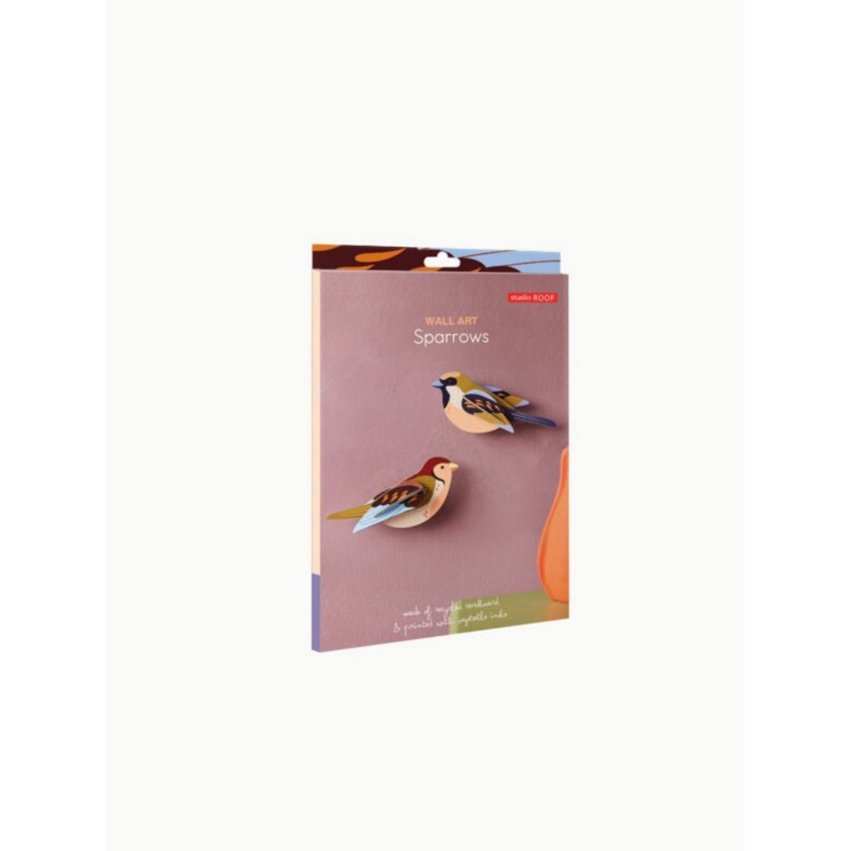 Oiseaux décoratifs moineaux  Sparrows set de 2 beige, STUDIO ROOF
