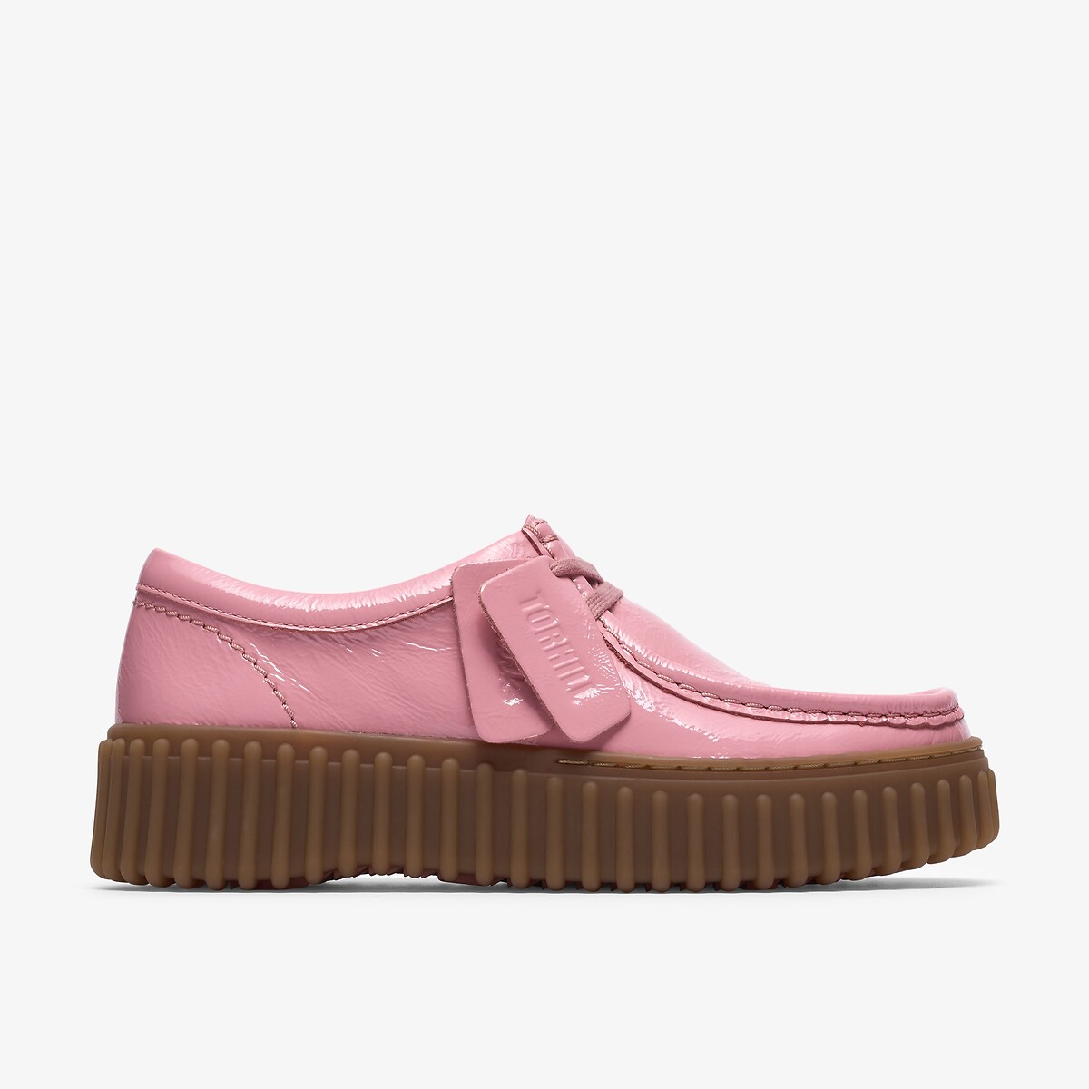 Chaussures vernies en cuir, TORHILL BEE rose verni, CLARKS