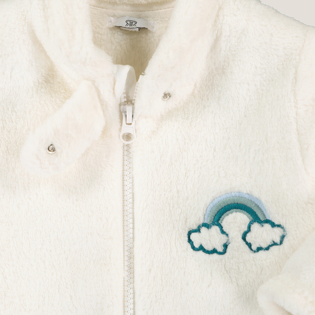 Fleece Sleepsuit ecru , LA REDOUTE COLLECTIONS