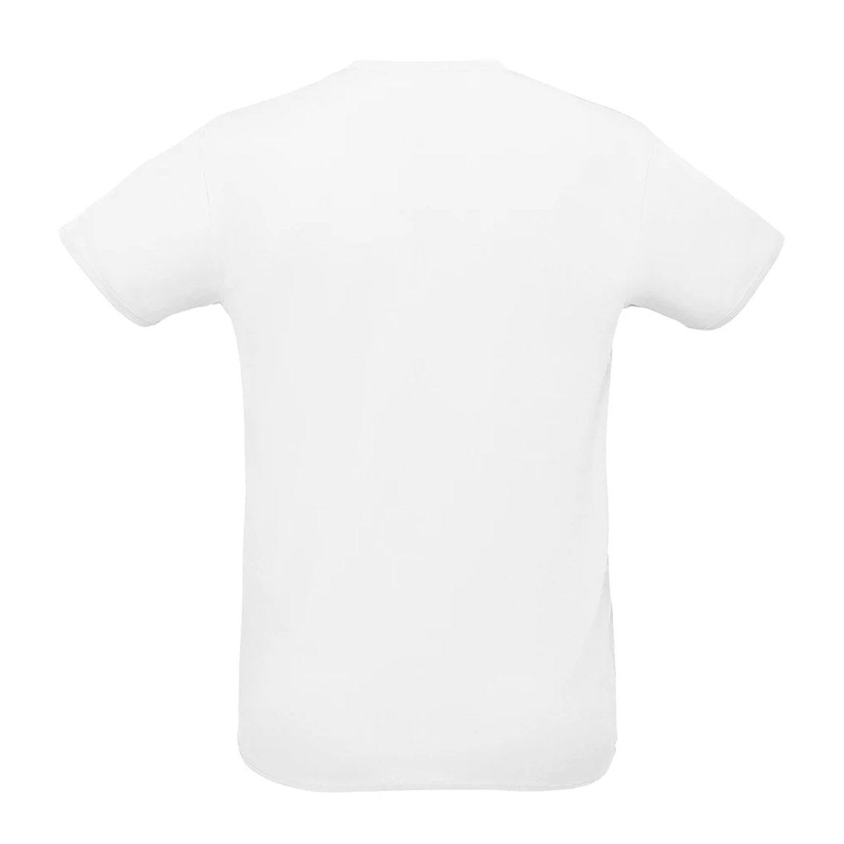 T-shirt uni manches courtes SPRINT blanc, SOLS