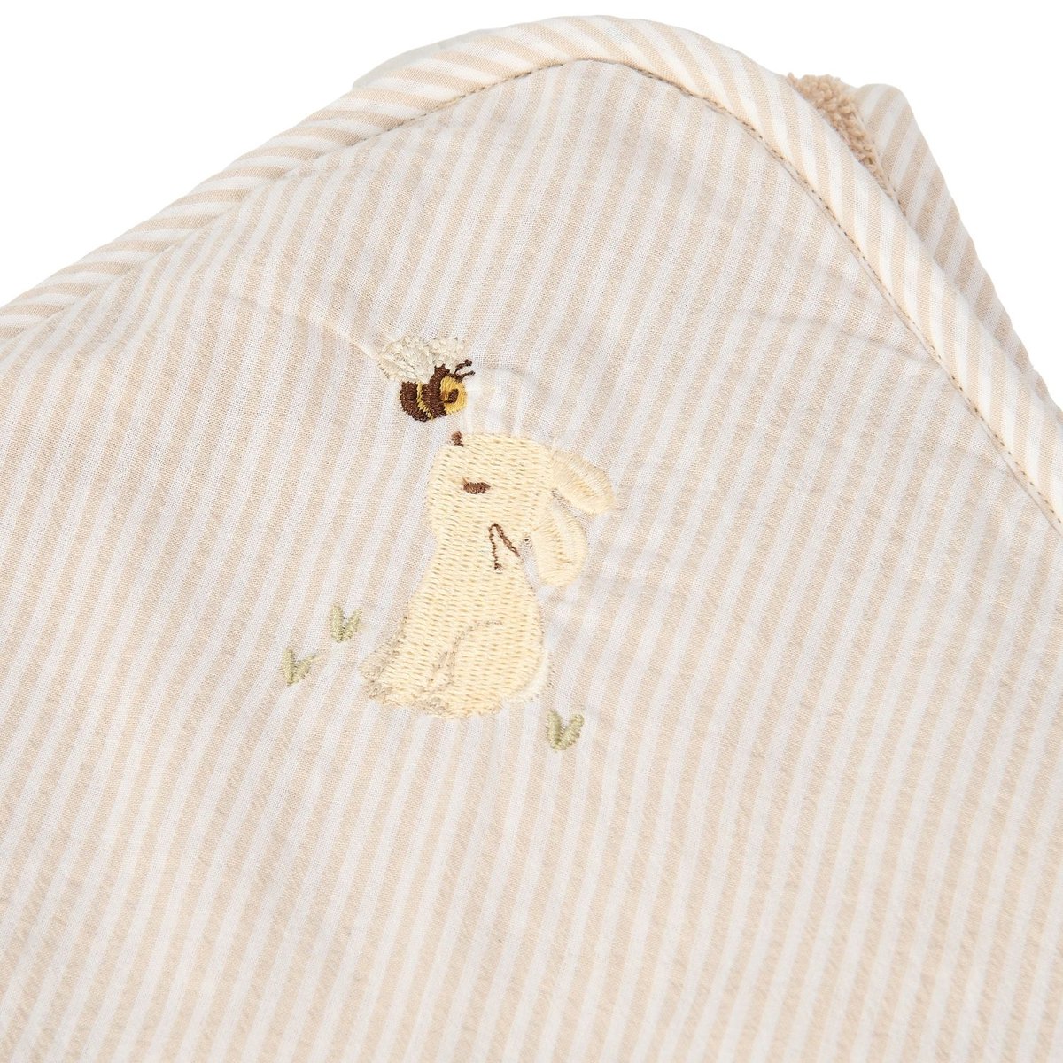 Cape de bain blanc, beige, LITTLE DUTCH