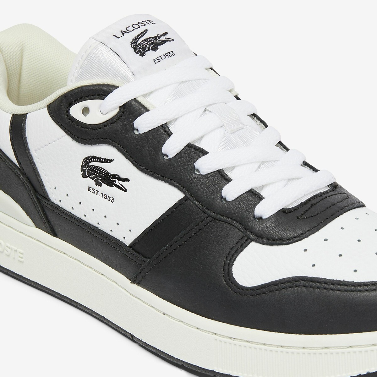 Lage sneakers T Clip Set wit/zwart, LACOSTE
