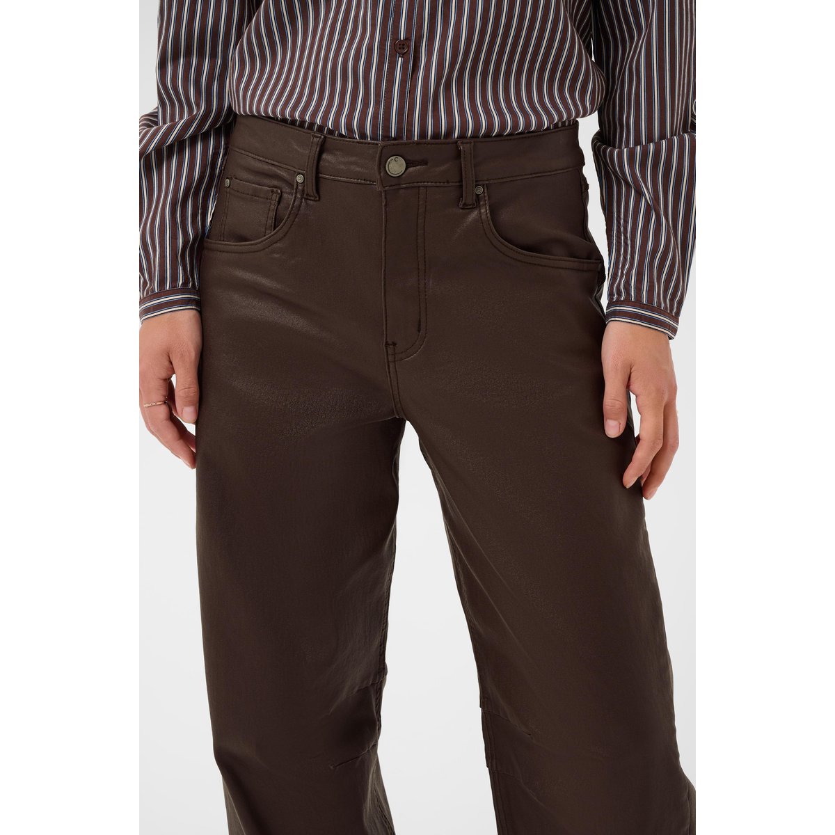 Jeans marron java, CREAM