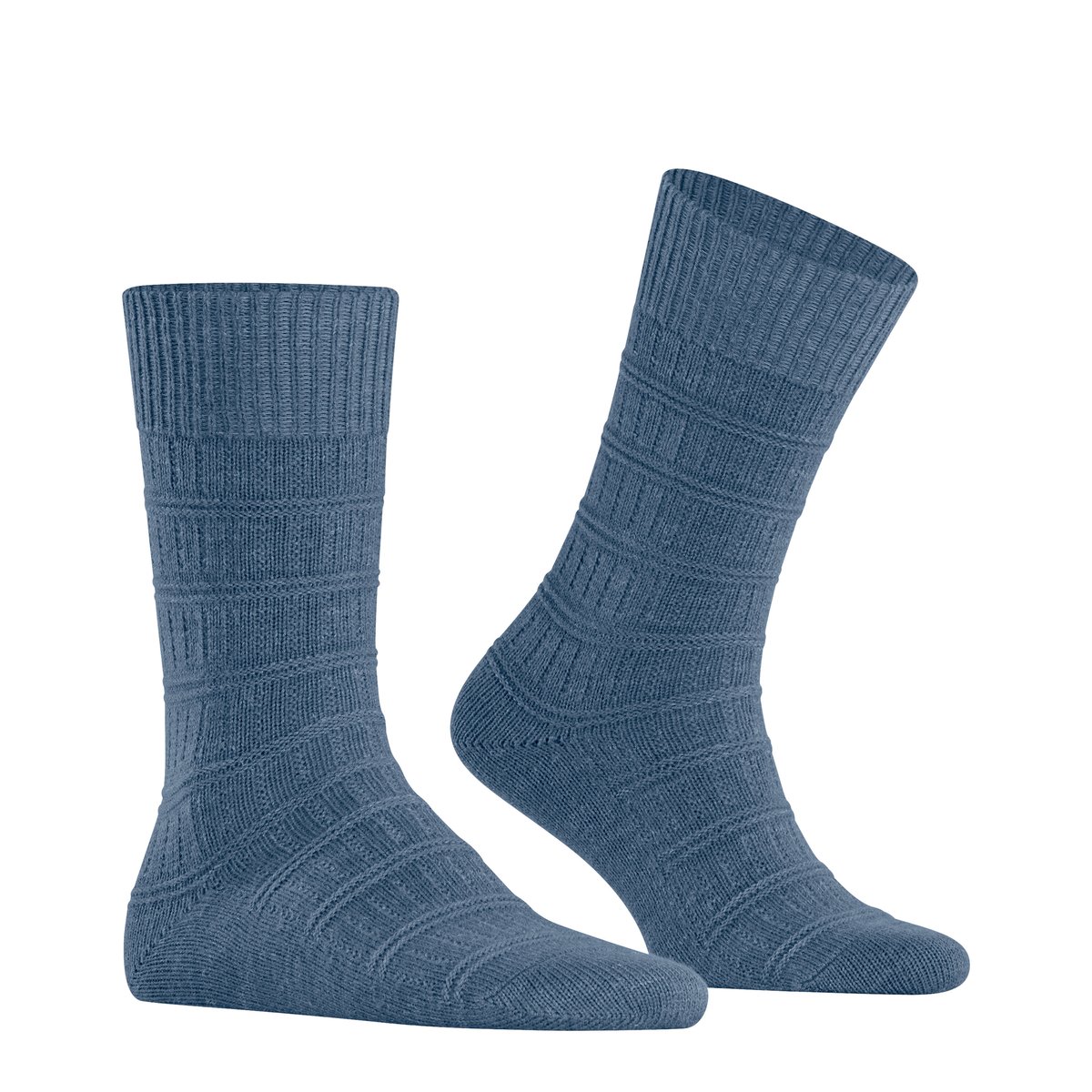 Chaussettes Link Attire iron blue (6640), FALKE