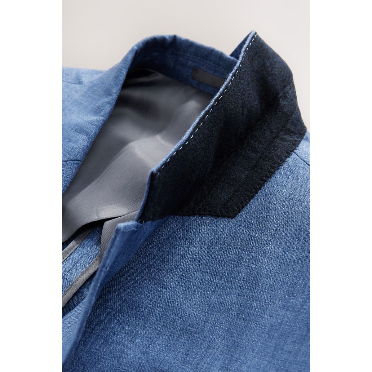 Veste de costume slim italien leomaster bleu, NEXT