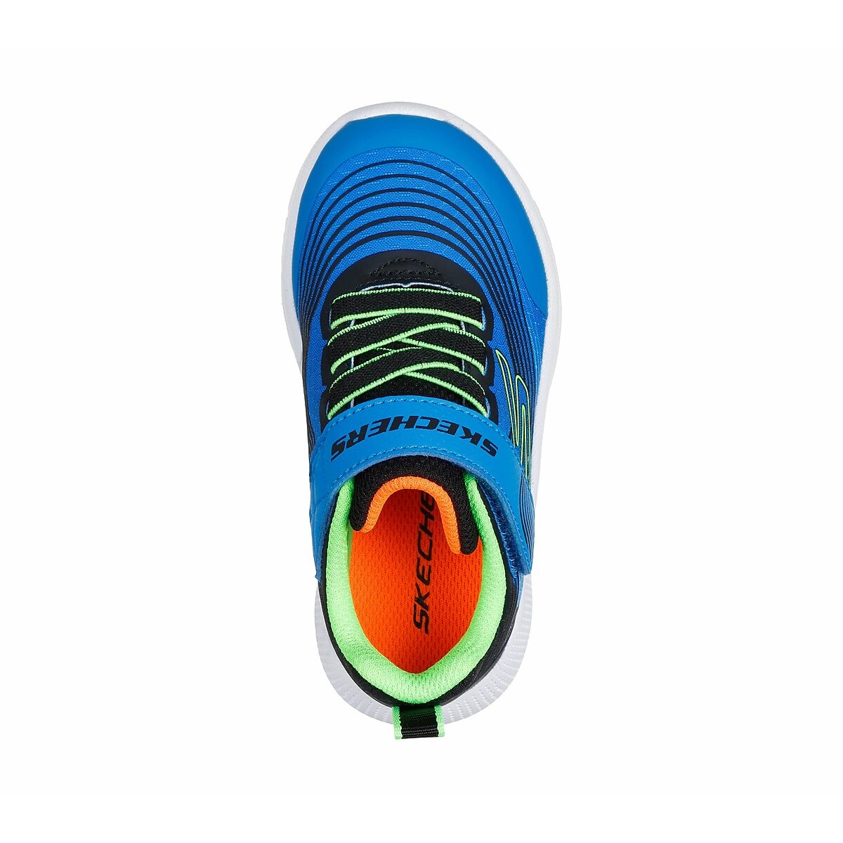 Basket MICROSPEC ADVANCE bleu, SKECHERS