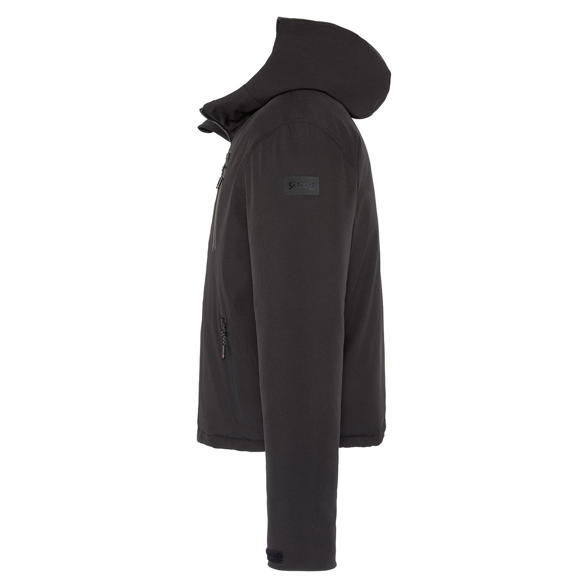 Parka technique à capuche noir, SCHOTT