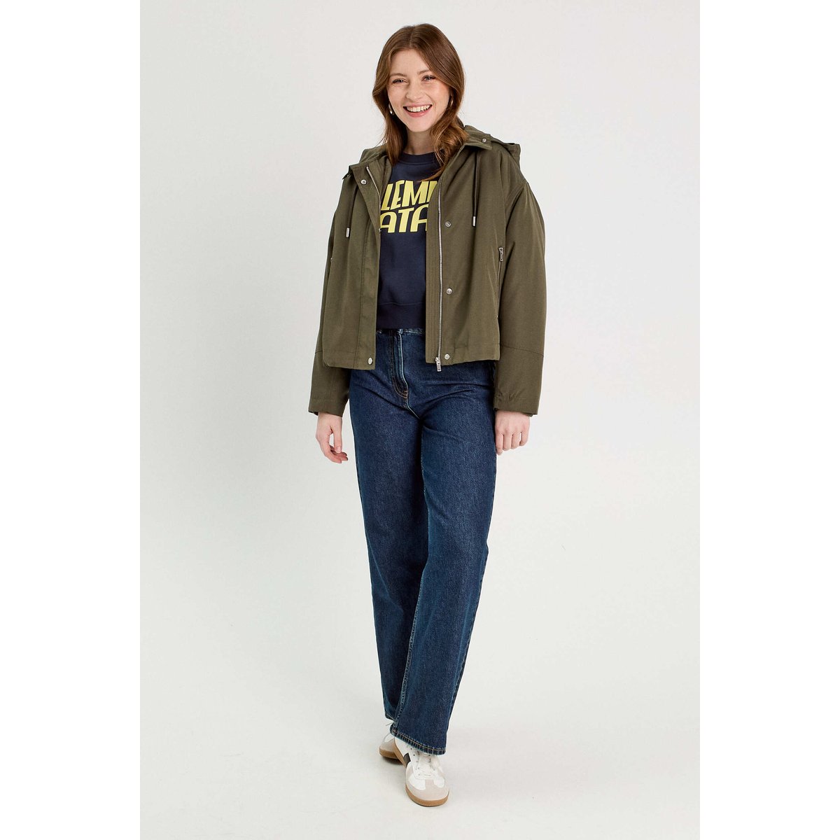 Sweat oversize bleu marine, CACHE CACHE
