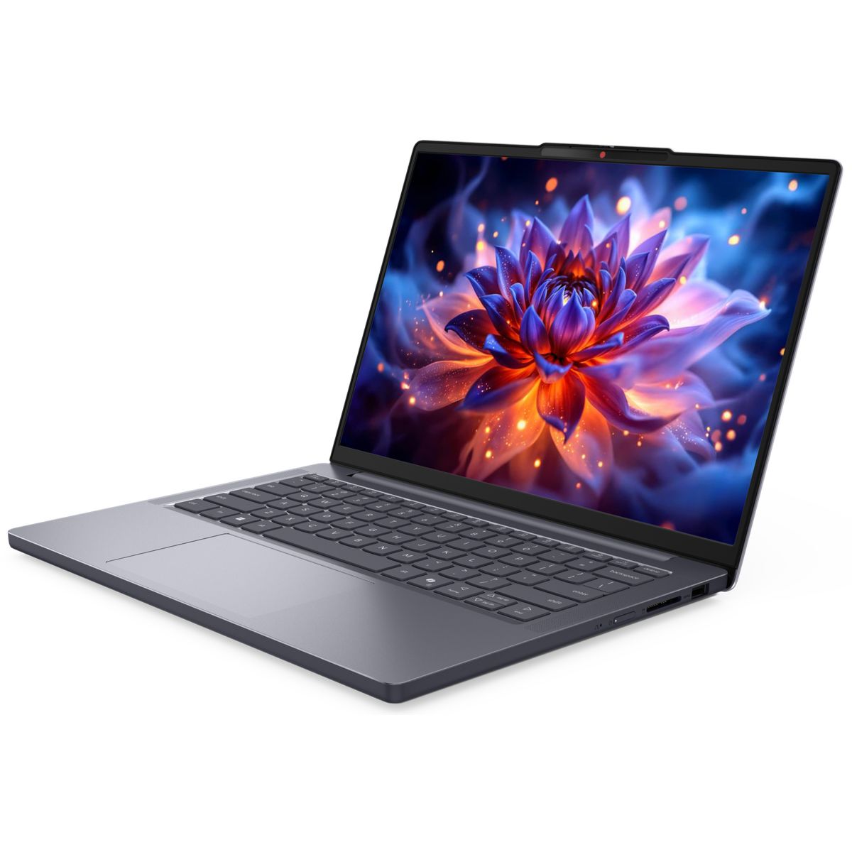Ordinateur portable IdeaPad Slim 3 14IWC11 LUNA GREY 14" Intel Core 3 304 8 Go RAM DDR5 SSD 512 Go couleur unique, LENOVO