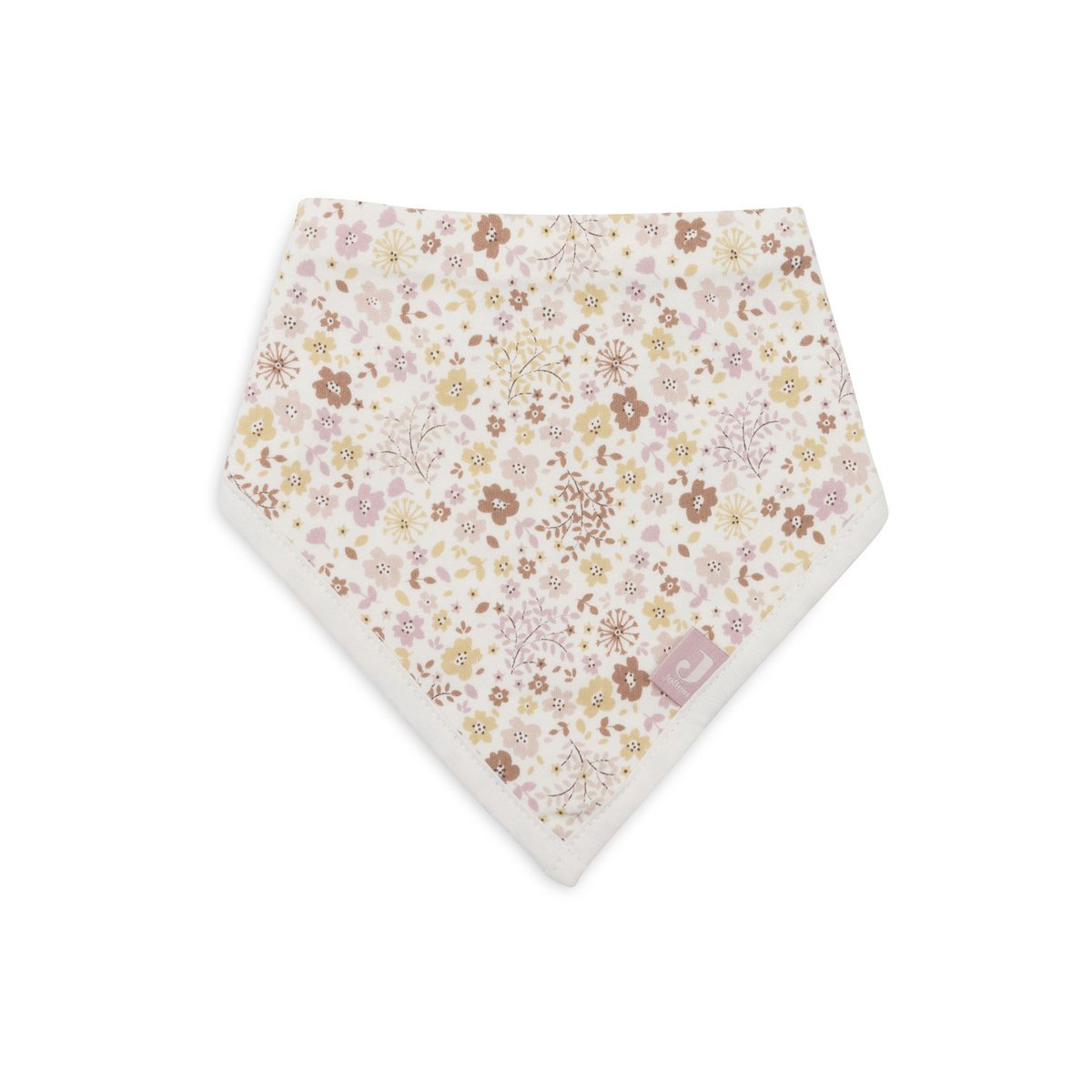 Lot de 2 bavoirs bandana Flower Fairies couleur unique, JOLLEIN