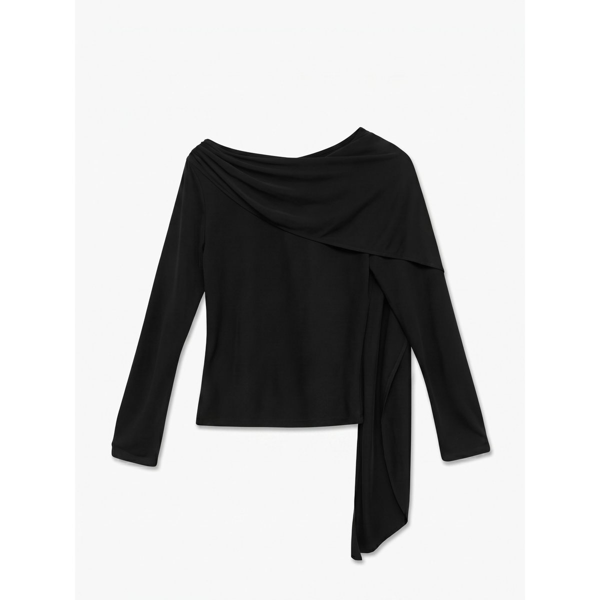 Top Asymétrique noire - black, VERO MODA