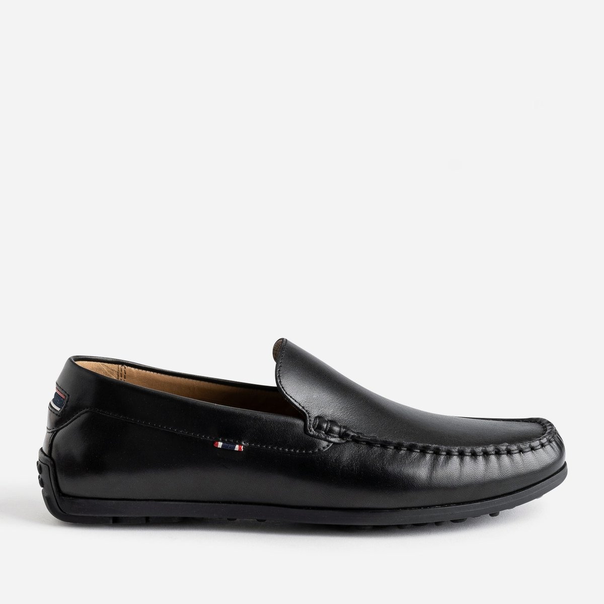 Mocassin en cuir WODYA noir, ERAM
