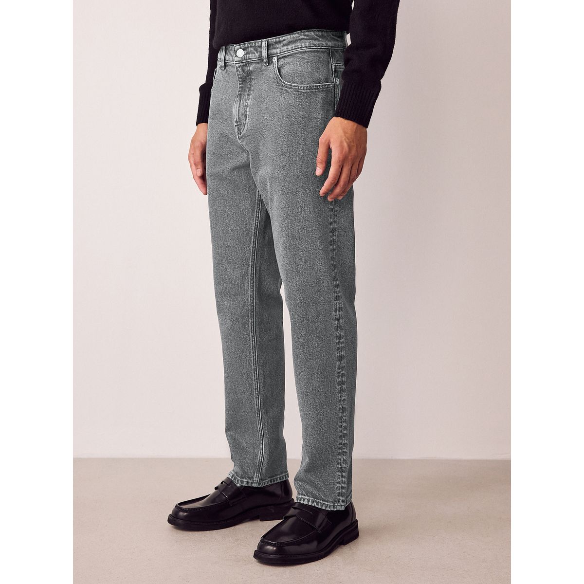 Jean vintage délavé gris clair, NEXT