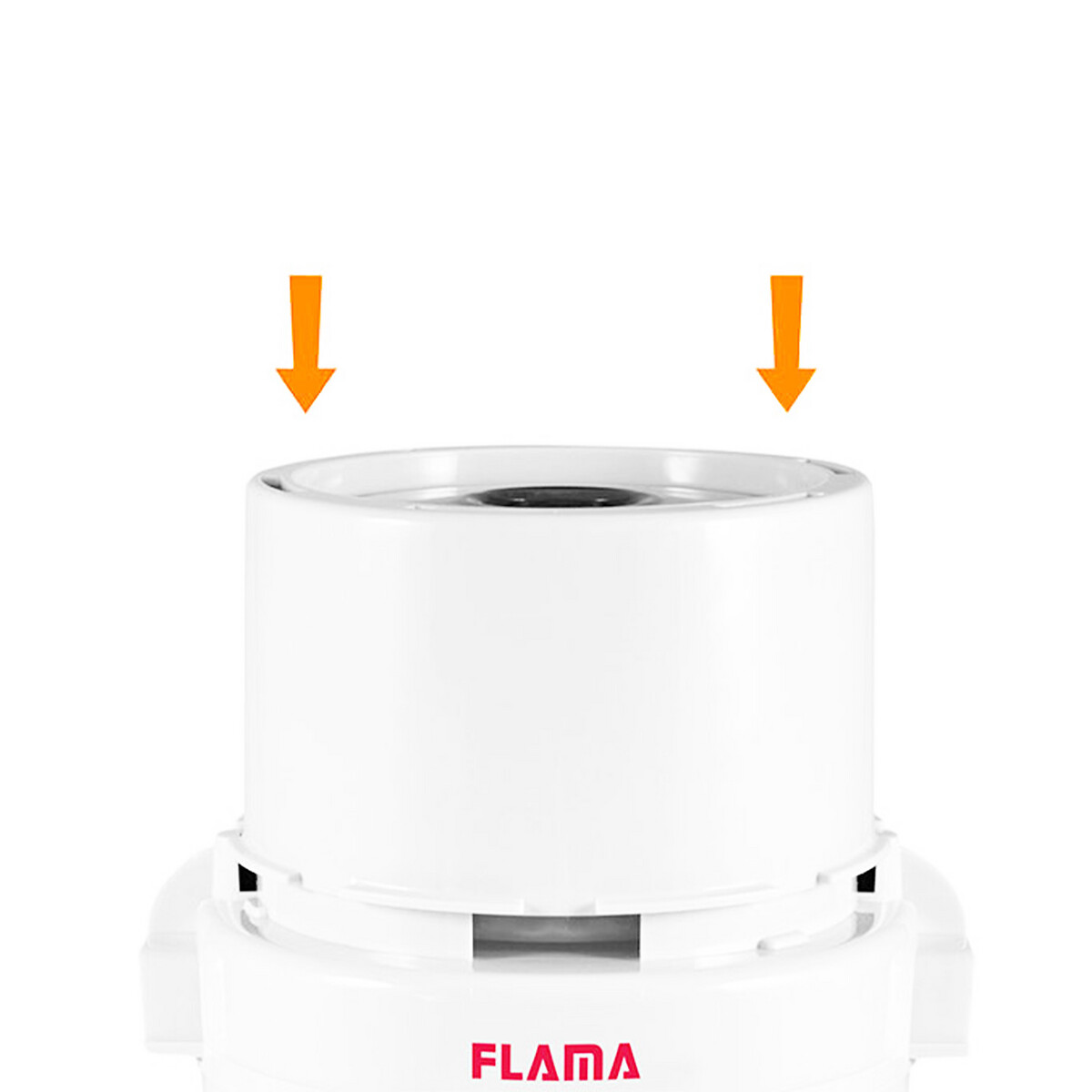 Picadora branca Pikatti 700W 1705FL, da Flama branco, FLAMA