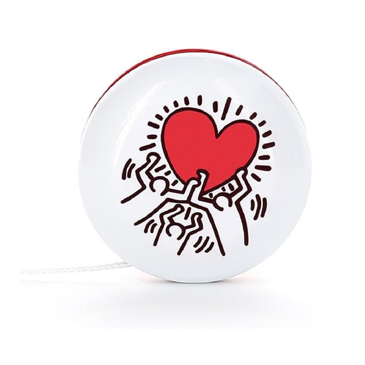 Yoyo Angel Heart Keith Haring rouge, VILAC
