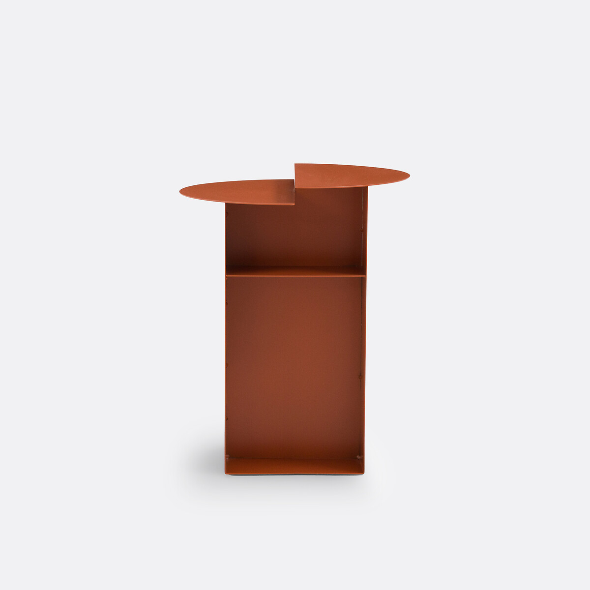Nachtkastje in metaal, Alessio terracotta , LA REDOUTE INTERIEURS