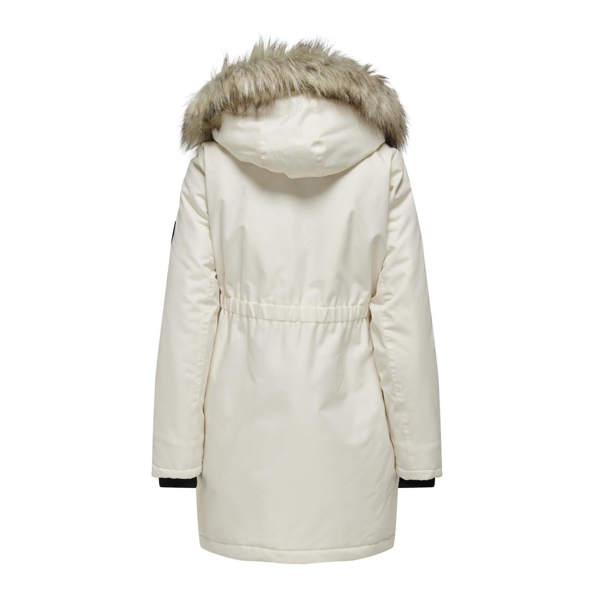 Parka Longue eggnog, ONLY