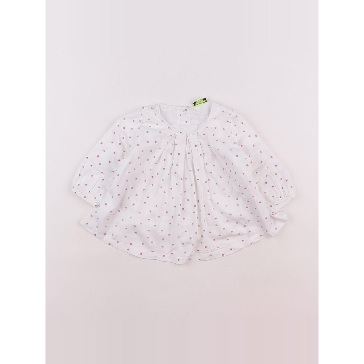 Blouse - Très bon état blanc, rose, TAPE A L'OEIL