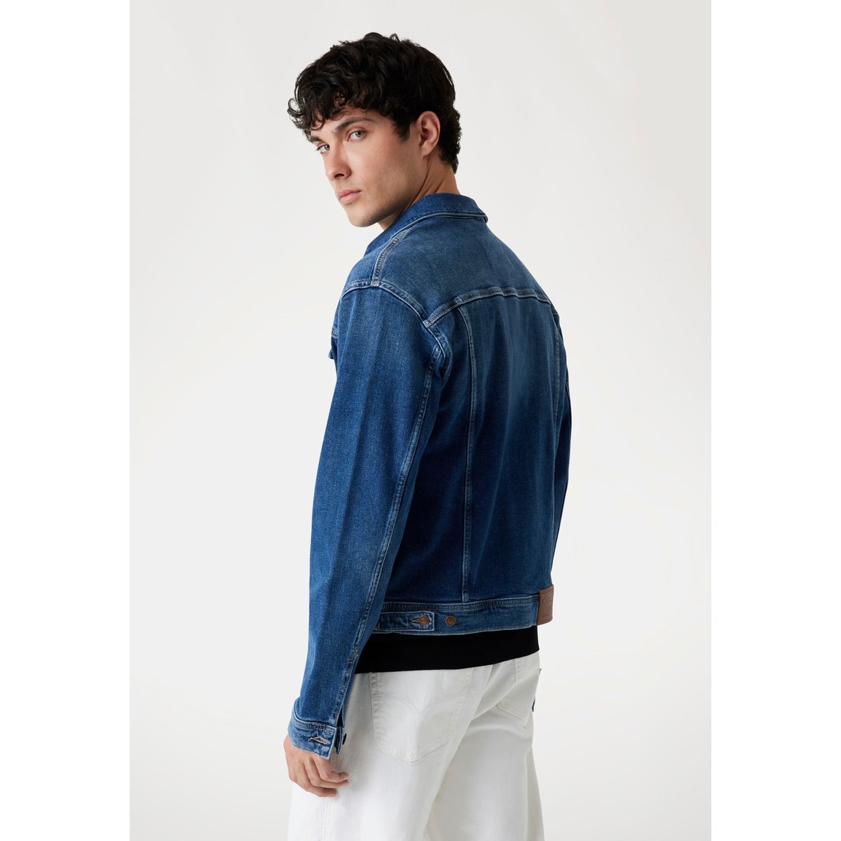 Veste En Denim Classique bleu, GUESS