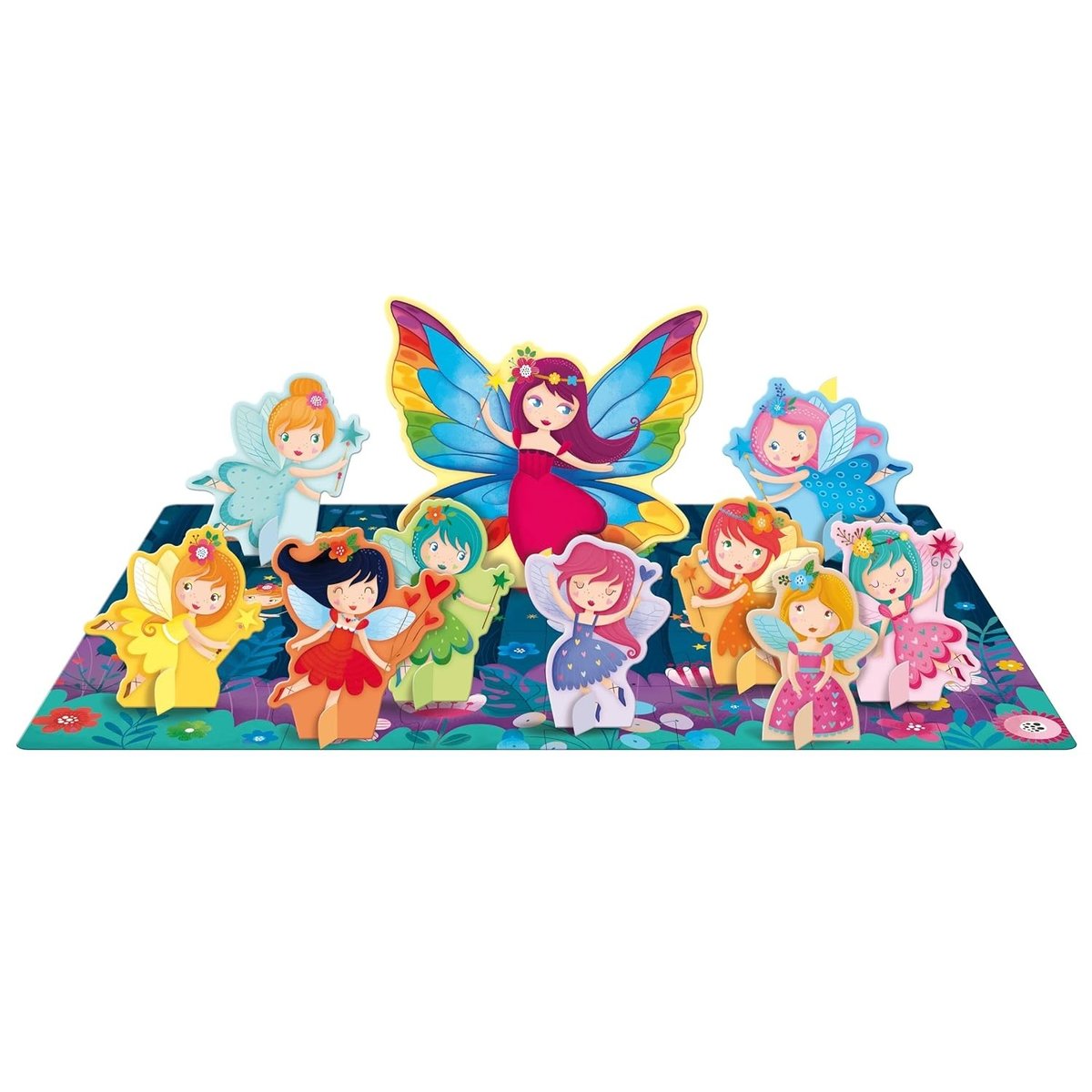 Livre et puzzle Les fées violet, SASSI JUNIOR