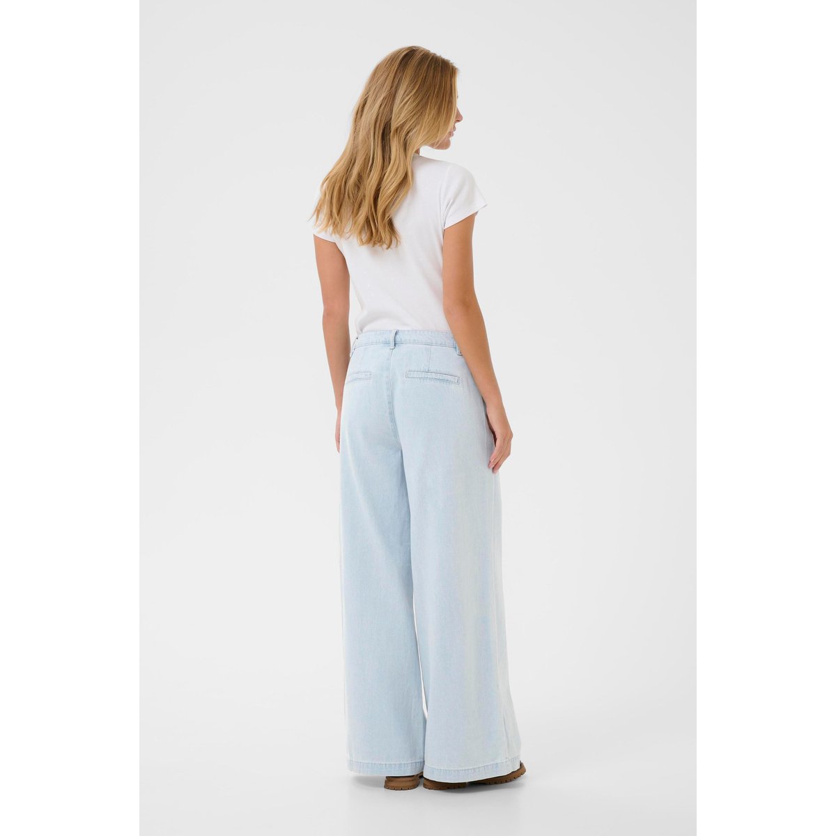 Casual pants bleu light blue wash, MY ESSENTIAL