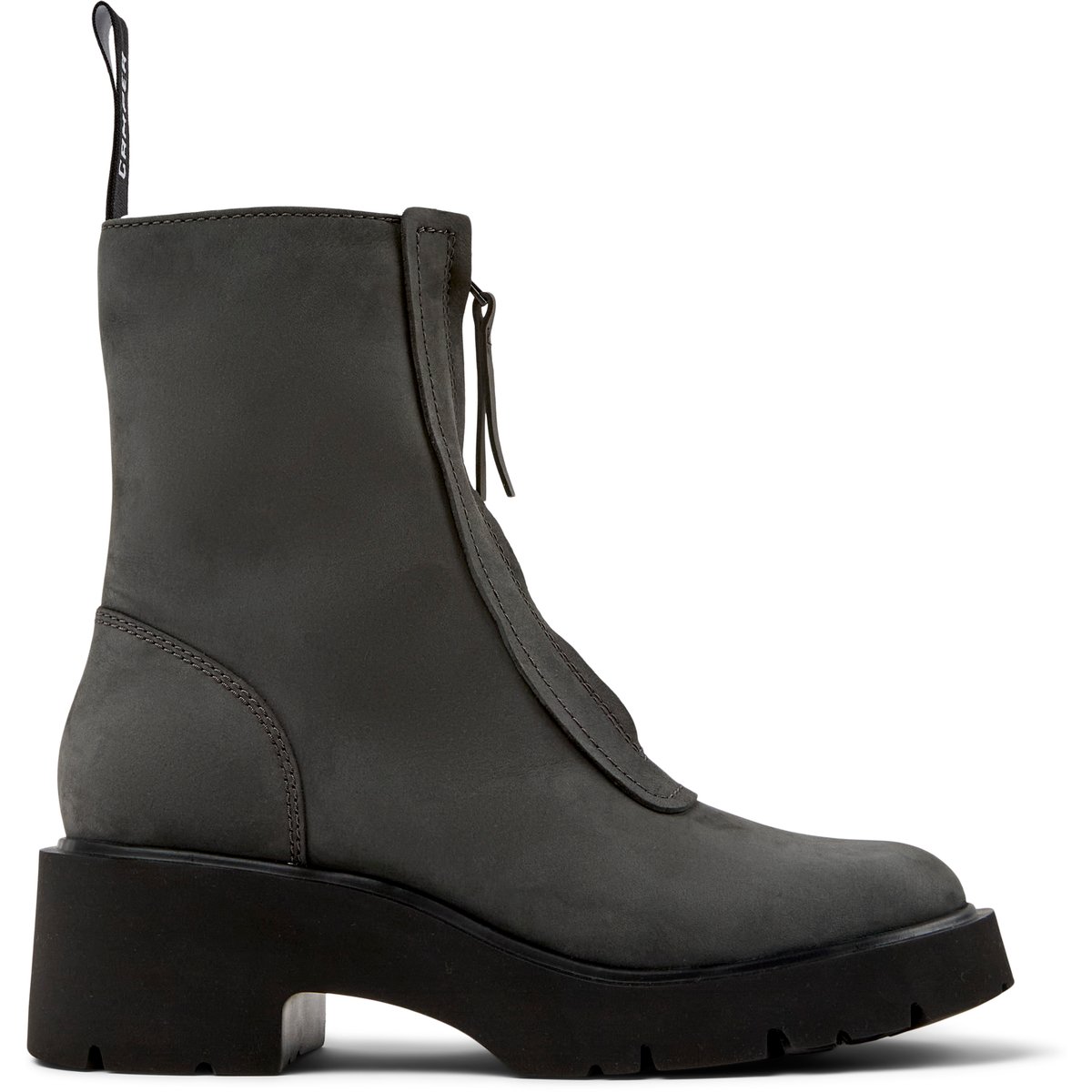 Bottines Milah Nubuck Leather vert fonc11, CAMPER