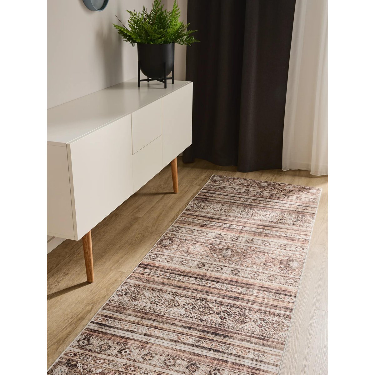 Tapis de couloir GEORGE marron, BENUTA