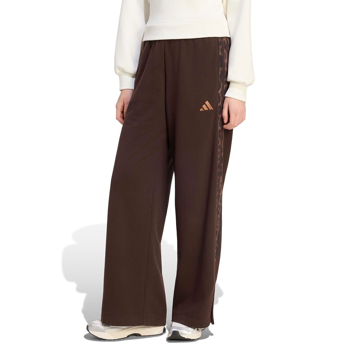 3 Stripes Printed Wide Leg Trousers leopard print, ADIDAS SPORTSWEAR