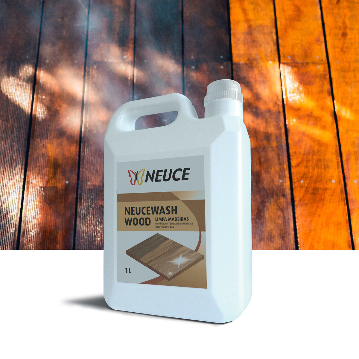 Limpa madeiras NeuceWash Wood (1L), NEUCE incolor, NEUCE