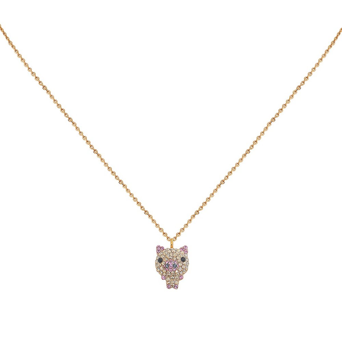 Collier kuchi pig kawaii rose, CAROLINE NAJMAN