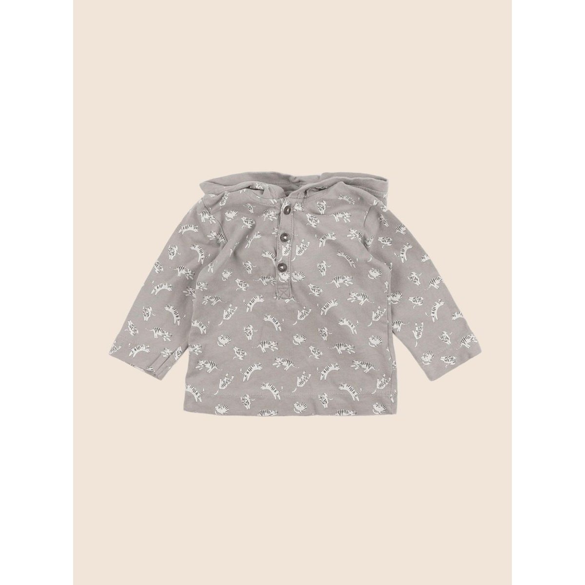 Tee-shirt - Très bon état gris, VERTBAUDET