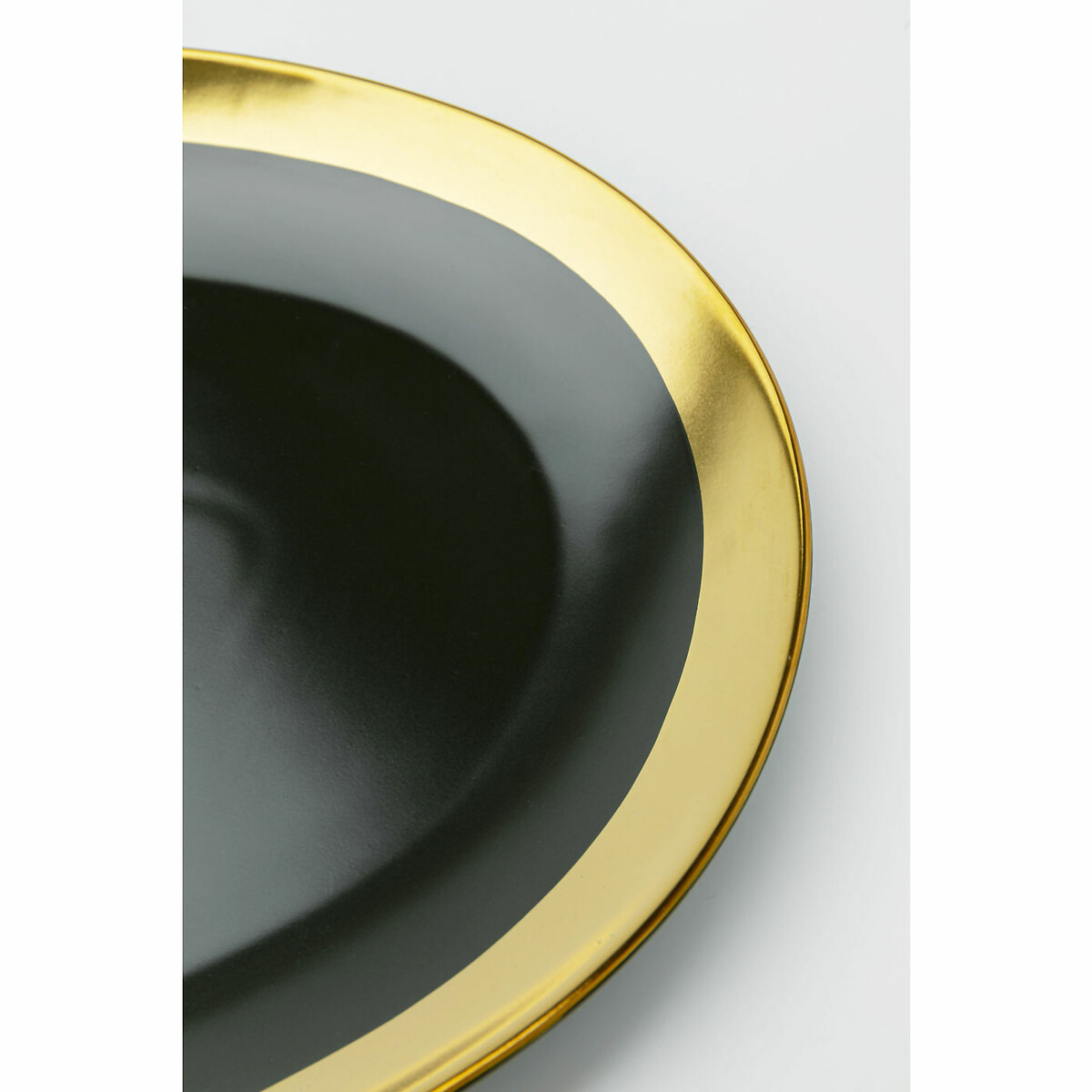 Assiette Vibrations Ø27 doré, KARE DESIGN