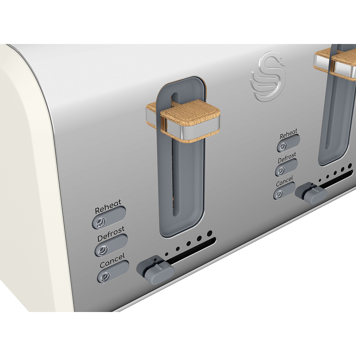 Nordic 4-Slice Toaster - ST14620 white, SWAN