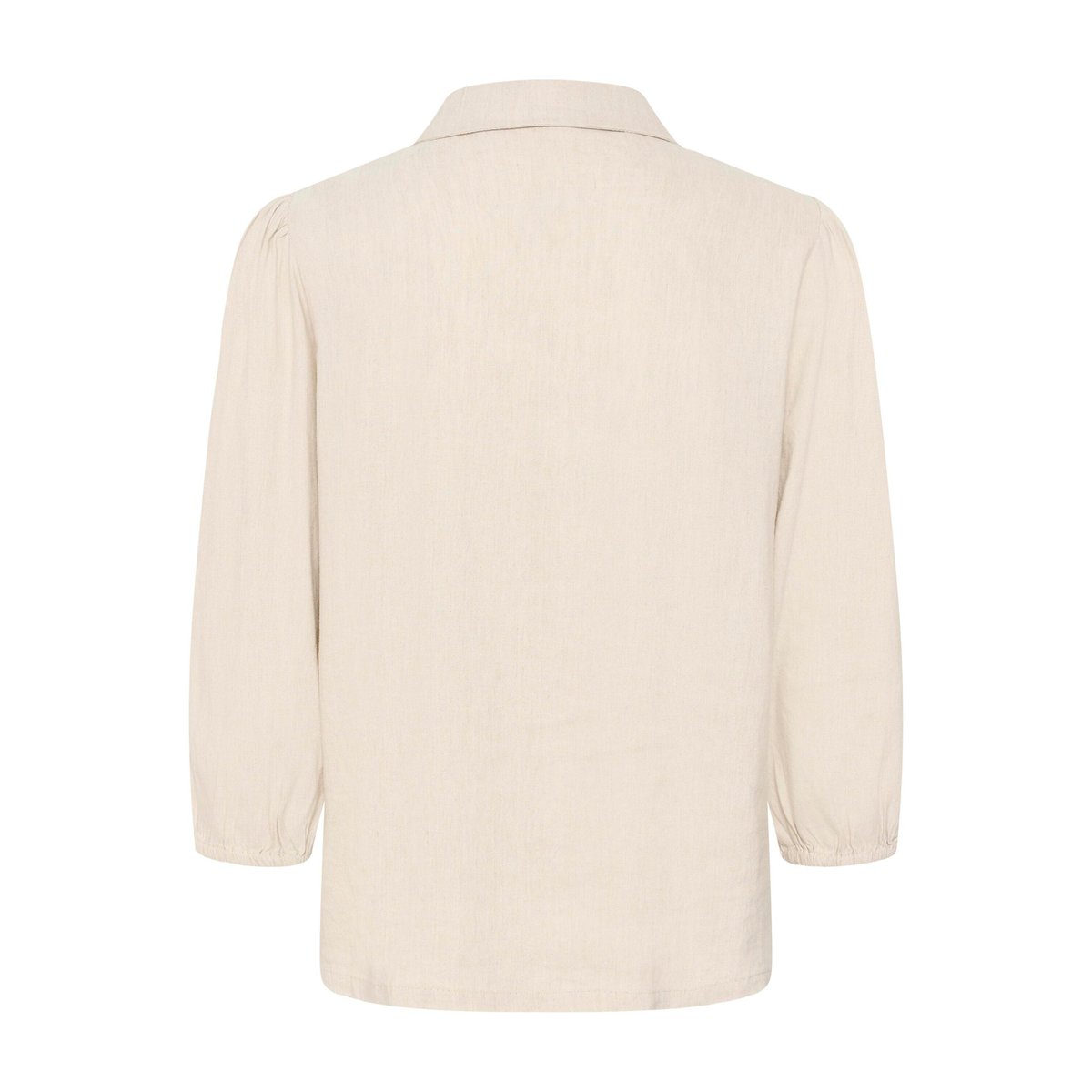 Chemise à manches longues beige perfectly pale melange, CREAM
