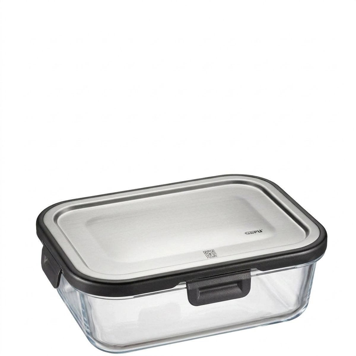 Boîte de conservation verre rectangulaire 1000 ml MILO transparent, GEFU