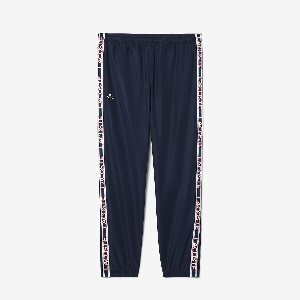 Pantalon de sport ligne logo bleu marine, LACOSTE