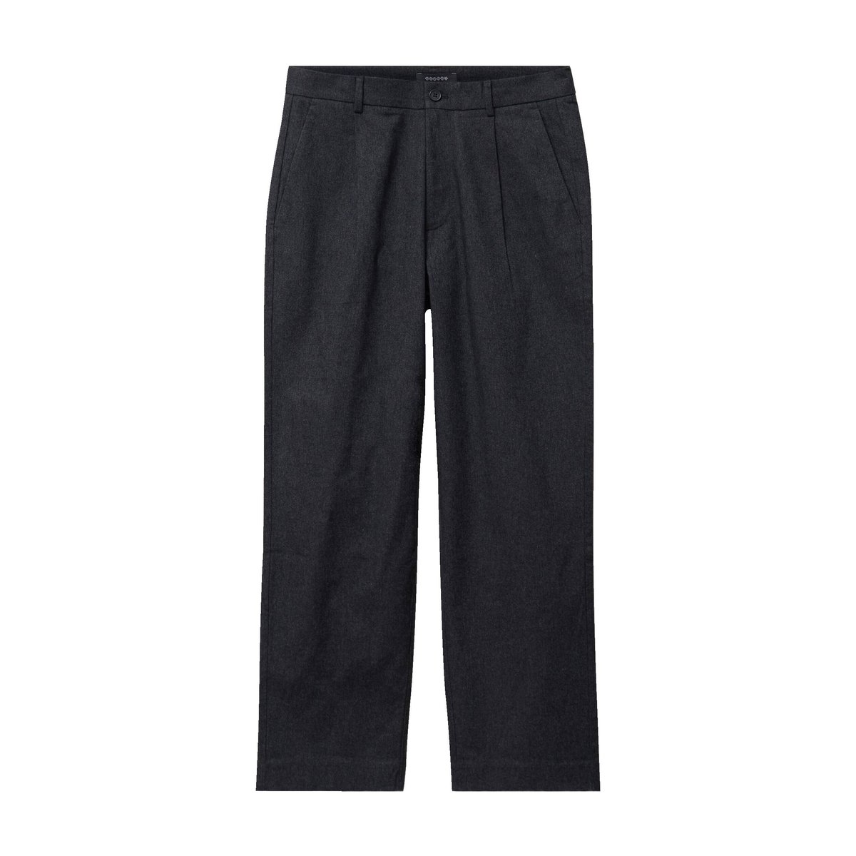 Pantalon chino large longueur 32 gris foncé, BONOBO