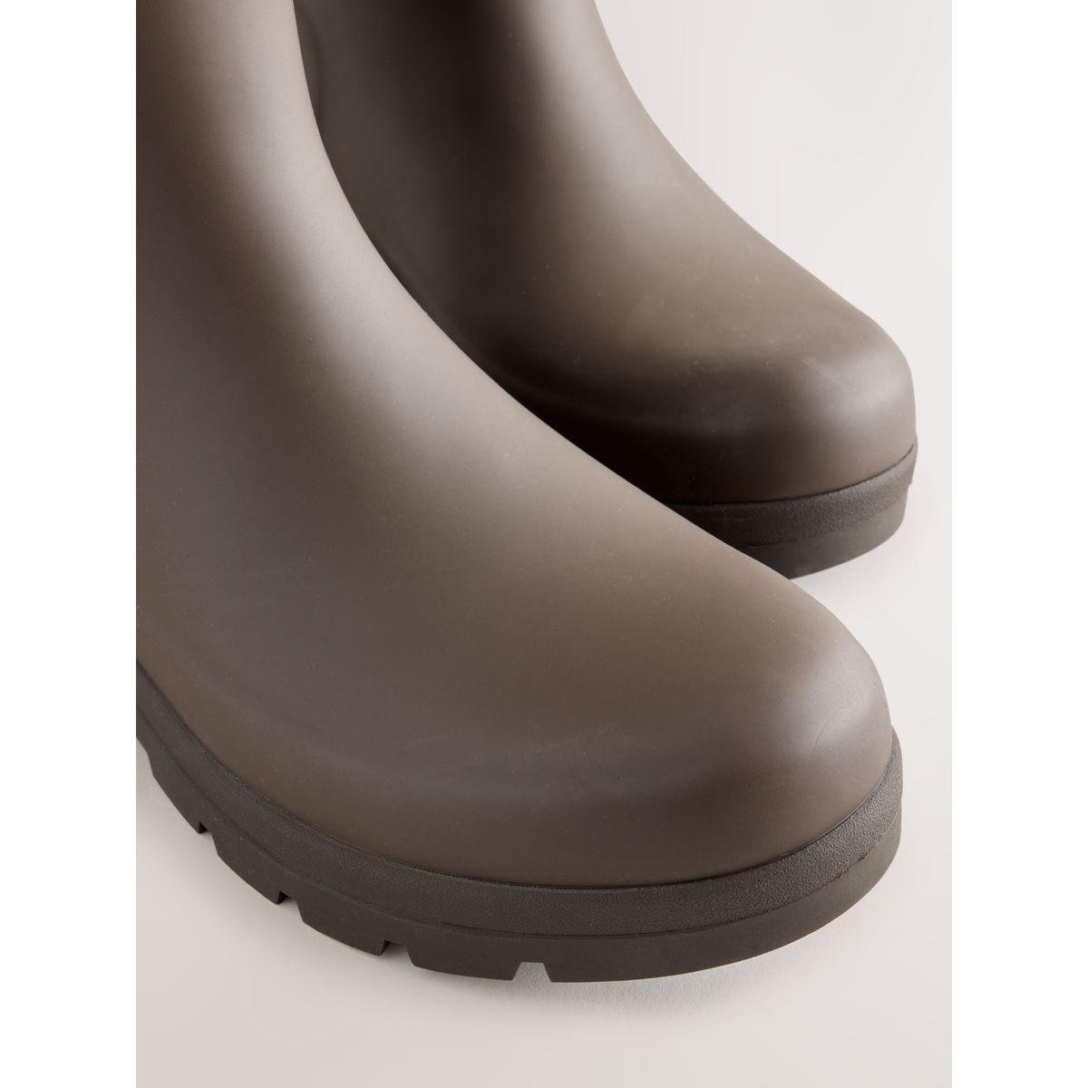 Bottes en caoutchouc à semelle épaisse marron chocolat, NEXT