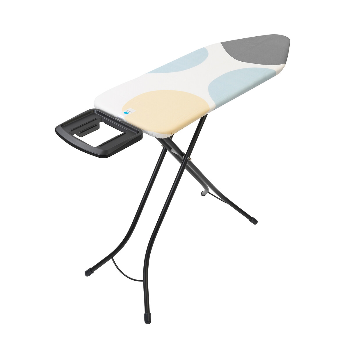 Ironing Board C, 124x45cm with Solid Steam Iron Rest duck egg blue, BRABANTIA