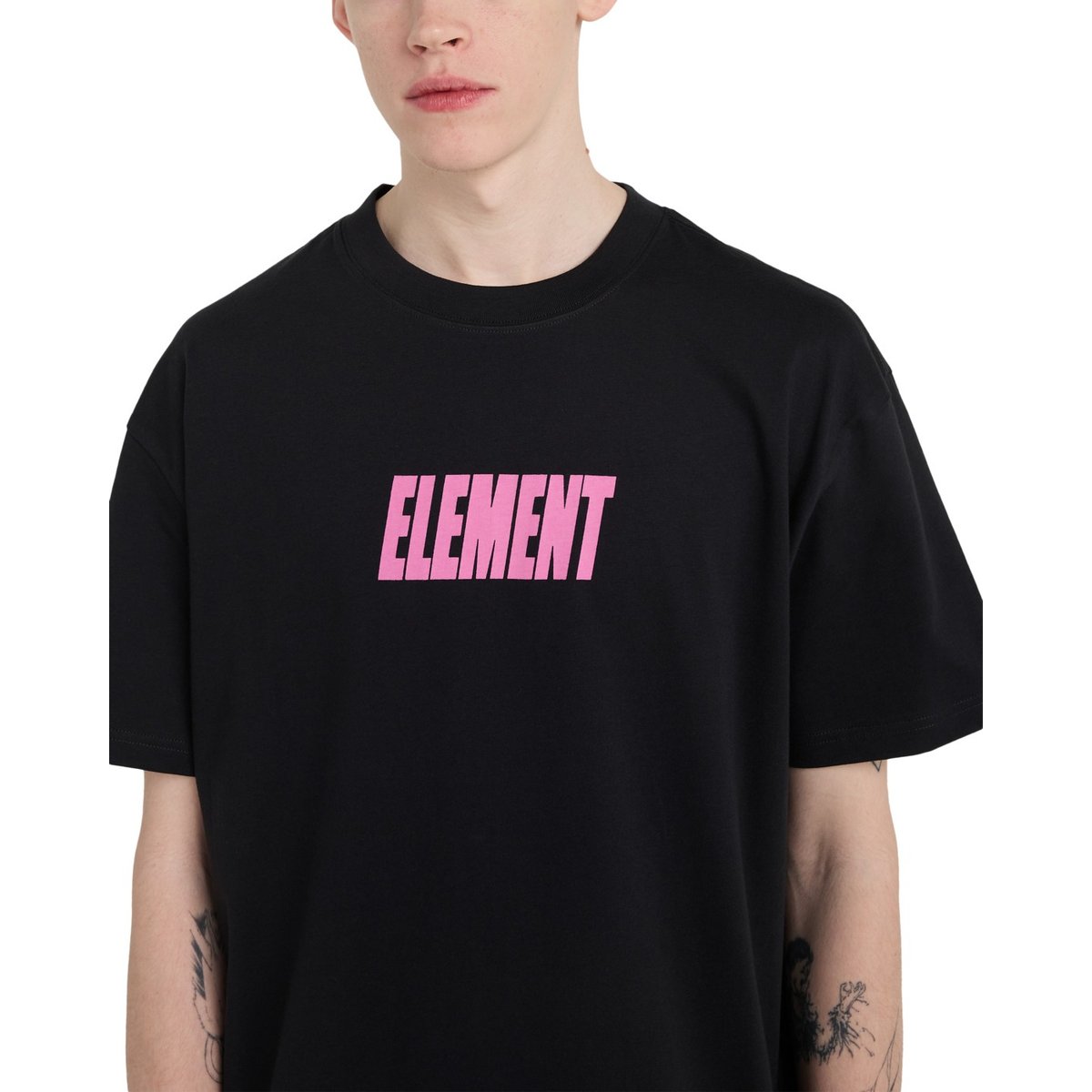 T-Shirt à manches courtes POOL DRAINING noir off black, ELEMENT