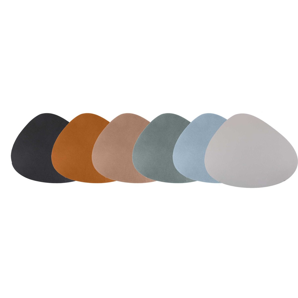 Set de Table Vinyle Multicolore Clair de Lune - Set de 6 multicolore, WADIGA