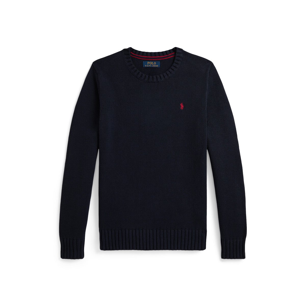 Maglione girocollo blu marino, POLO RALPH LAUREN