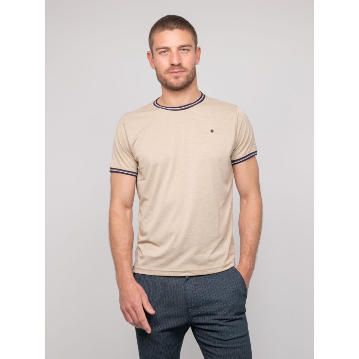T-shirt Ninolan beige, RITCHIE