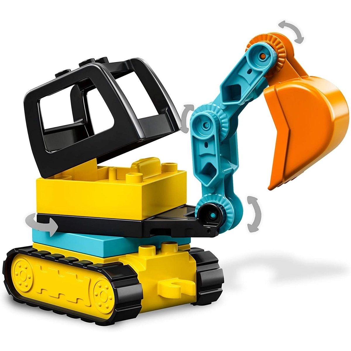 Duplo - Le camion et la pelleteuse multicolore, LEGO