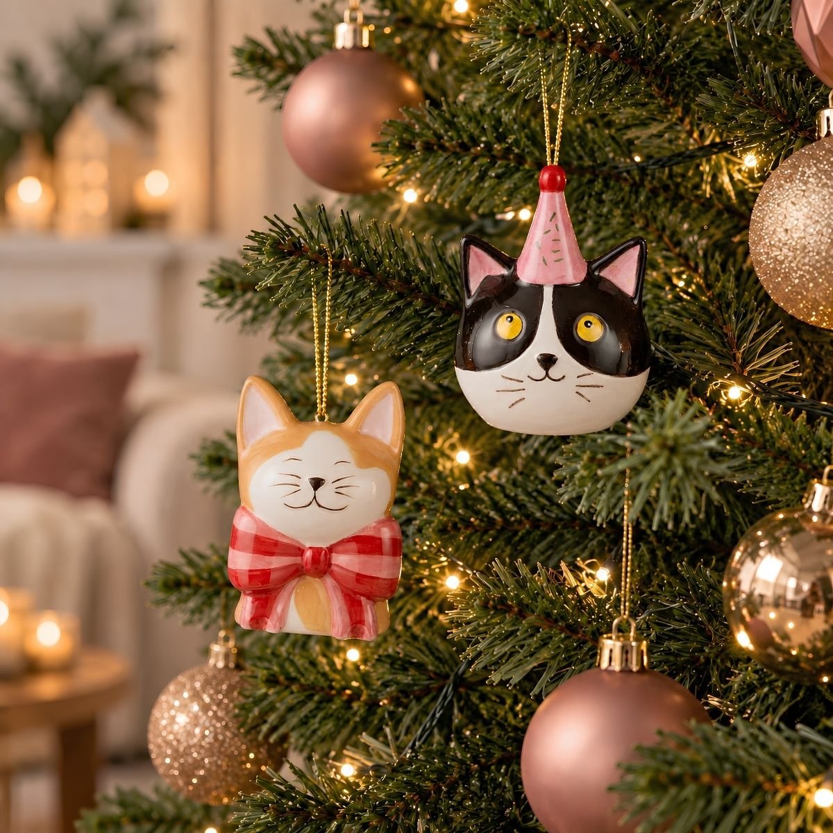 Boule de Noël multicolores, MICA DECORATIONS